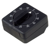 Comair Kurzzeit-Timer „Manuell“ schwarz mit Wandbefestigung (0–59 Min) – Ansicht 2