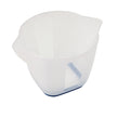Comair Messbecher, 450 ml, transparent, blau