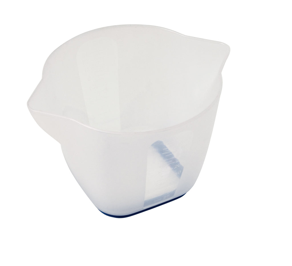 Comair Messbecher, 450 ml, transparent, blau – Ansicht 2