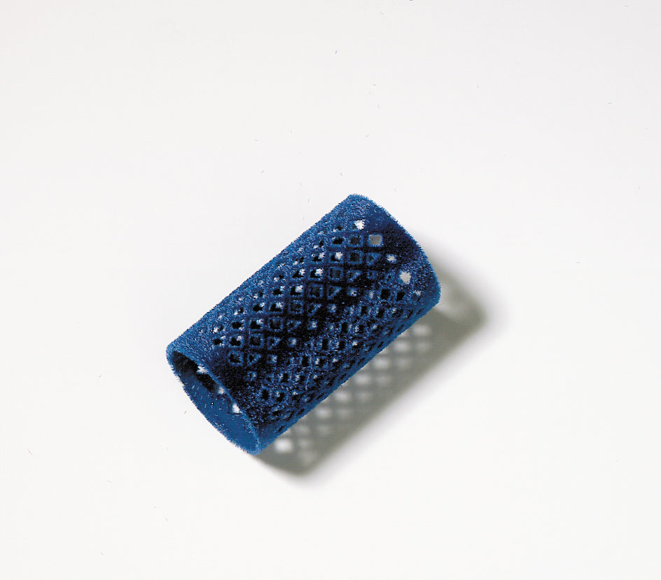 Comair Metallwickler Blau 36 mm, 12er Set