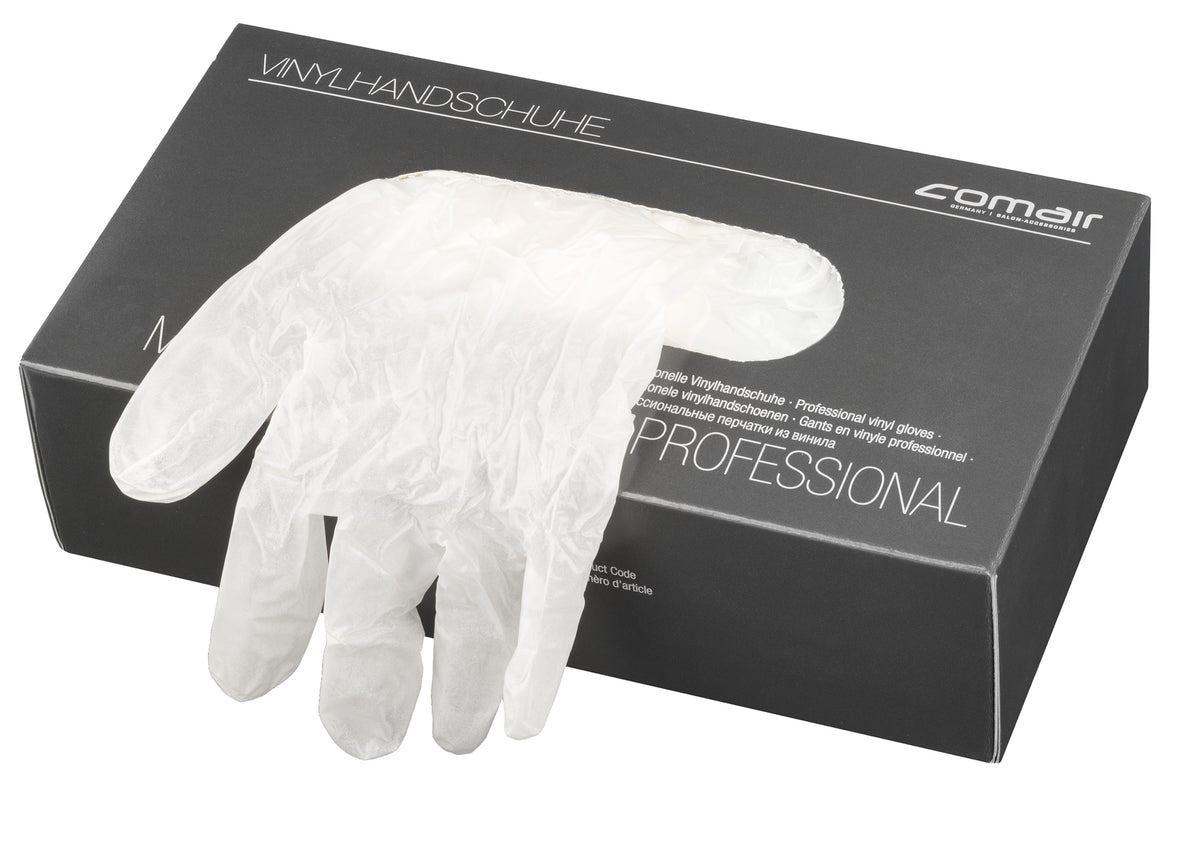 Comair Vinyl-Handschuhe ungepudert groß 100er Box