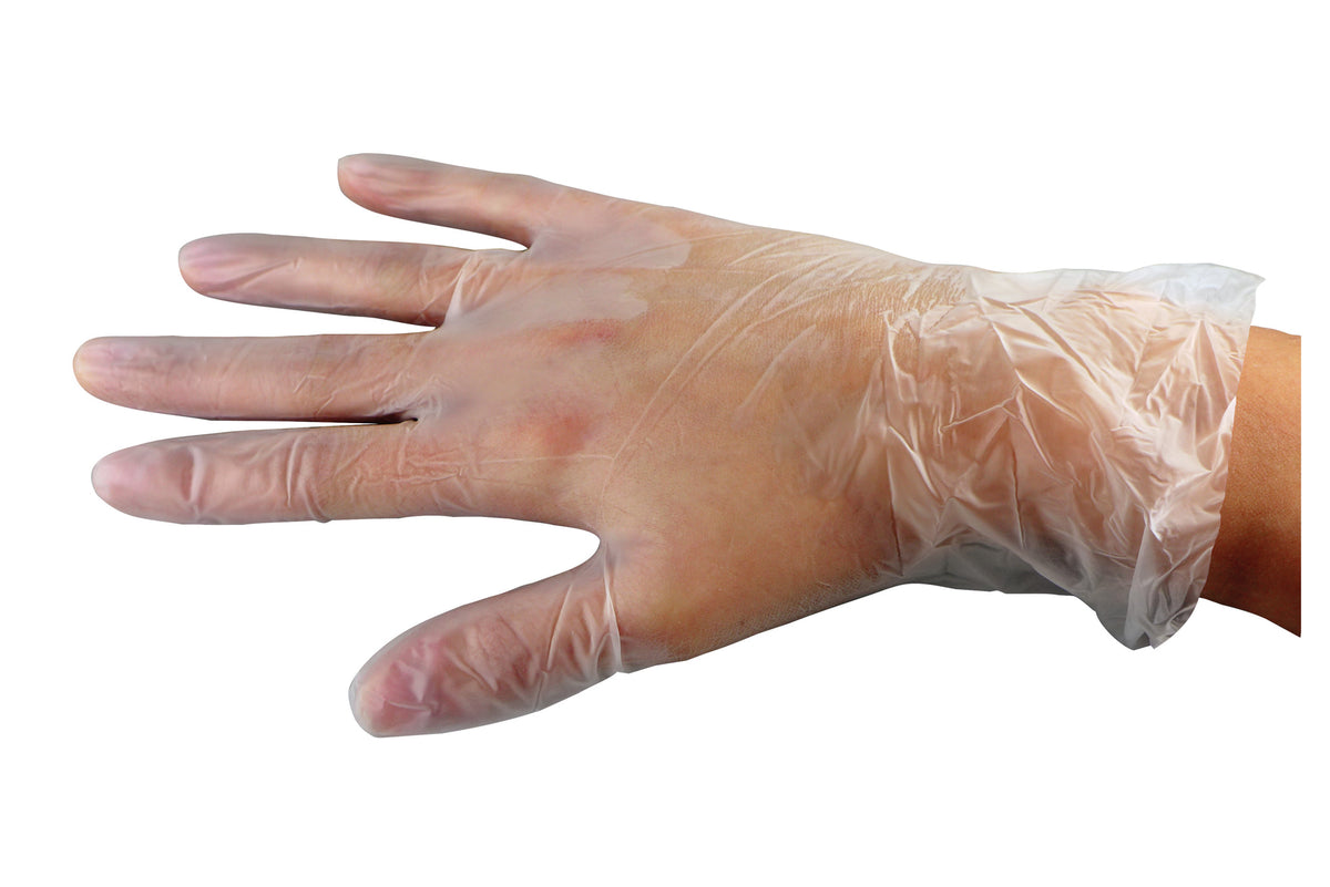 Comair Vinyl-Handschuhe gepudert klein 100er Box – Ansicht 4