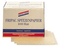 Fripac Spitzenpapier A-1015 natur 75 x 55 mm – 1000 Blatt (ungebleicht)