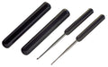 Comair Strähnennadel-Set mit Halter (Ø 0,75 mm + Ø 1,25 mm)