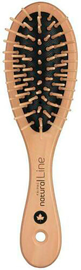 Fripac Natural Line Ahornbürste Oval 7-reihig