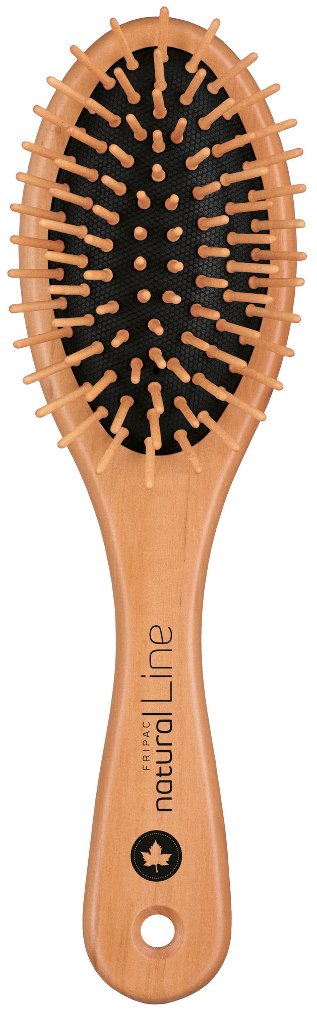 Fripac Natural Line Ahornbürste Oval 8-Reihig