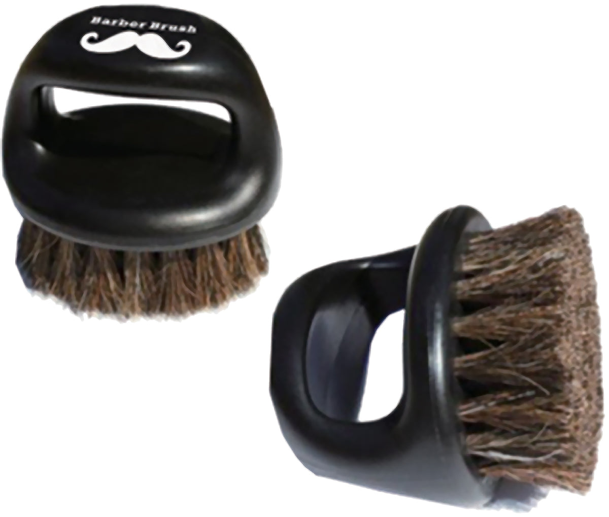 Barber Finger Brush Schnitthaarbürste Schwarz