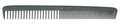 Carbon Kamm 275 Schneidekamm-Universal 222 mm
