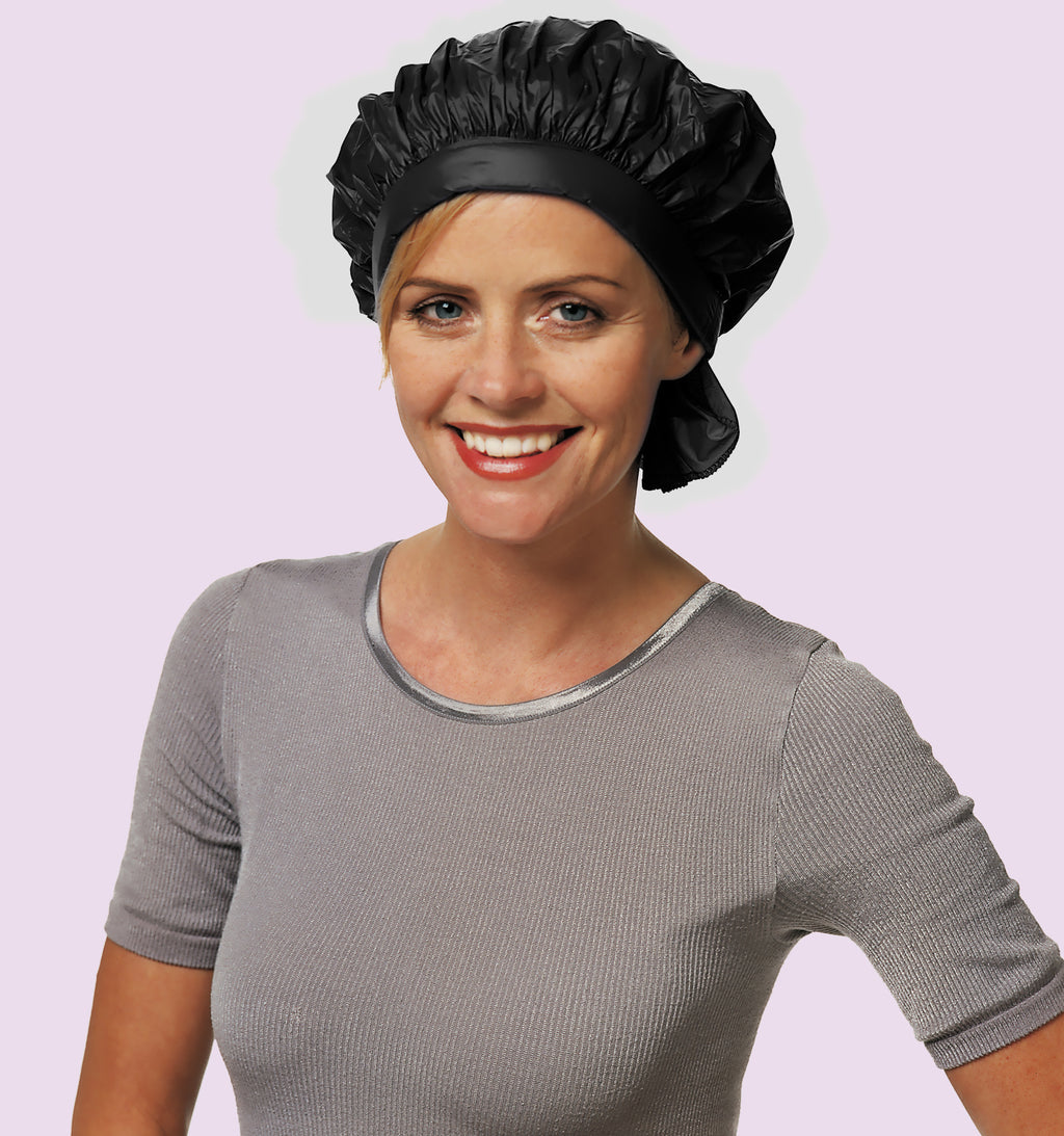 Comair Kaltwellhaube Waterproofuni schwarz – Friseuroutlet