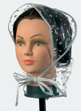 Comair Regenhaube mit Schirm, weiss, transparent – Friseuroutlet