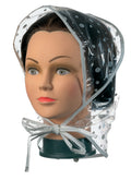 Comair Regenhaube mit Schirm, weiss, transparent – Friseuroutlet