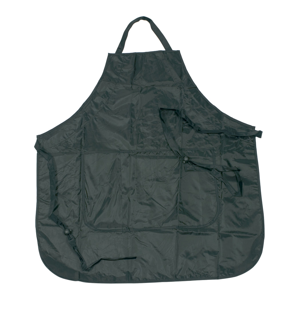 Comair Färbeschürze Protection, schwarz, verstellbar, 2 Taschen, 68x74,5 cm – Friseuroutlet