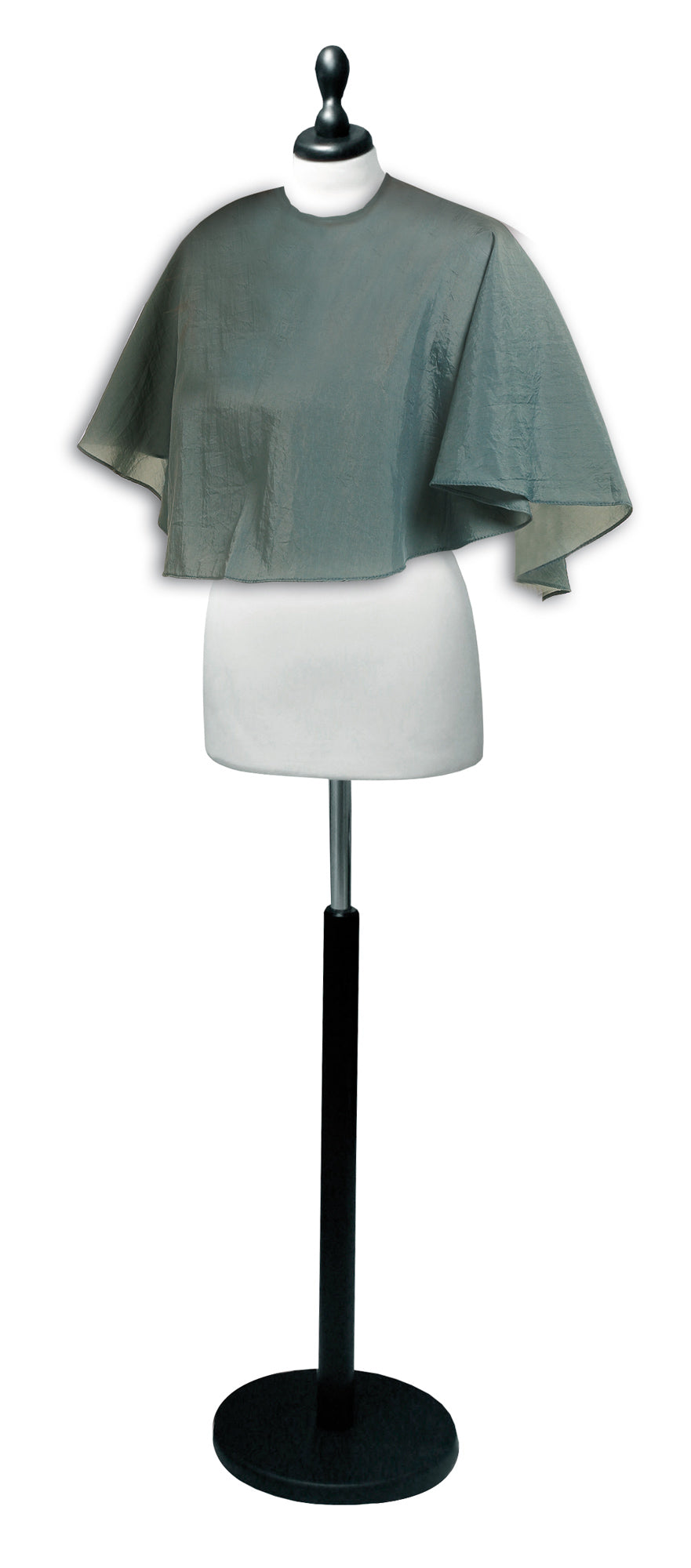 Comair Frisierumhang Crash, grau, kurz, 85 x 85 cm – Friseuroutlet
