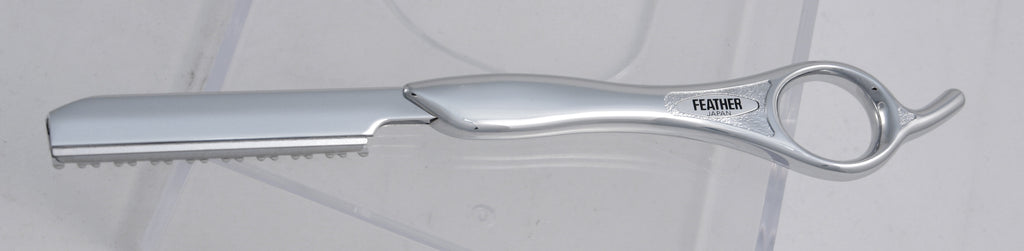 Feather Razor Rasiermesser silber