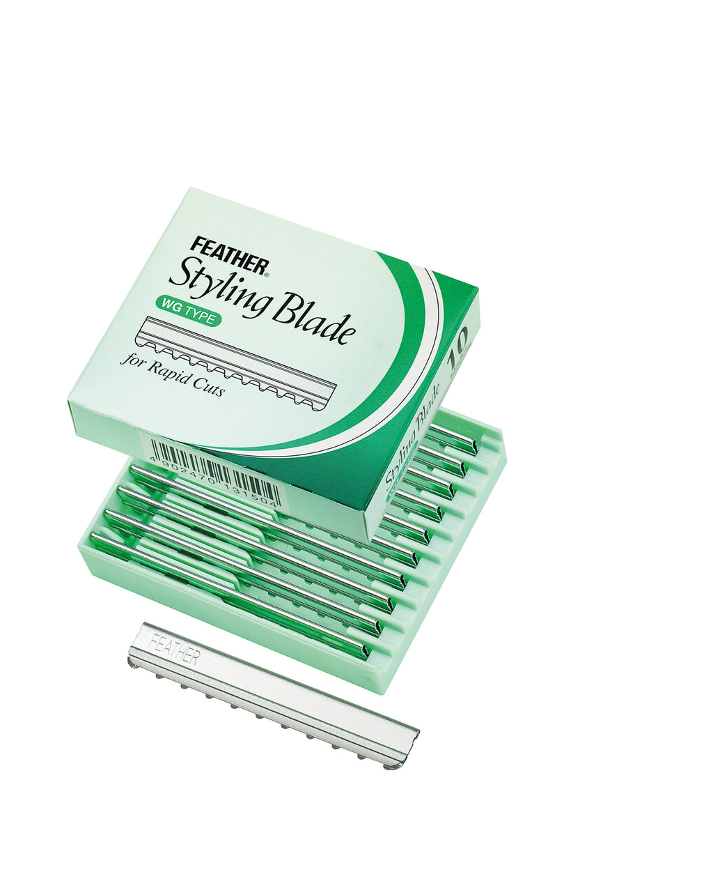 Feather Rasiermesser Ersatzklingen Rapid Cuts - 10 Stück – Ansicht 2
