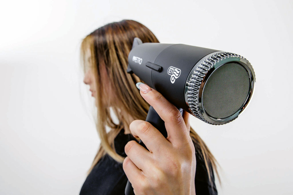ETI Maestro Haartrockner Schwarz 1650-2000W, 298g – Ansicht 4
