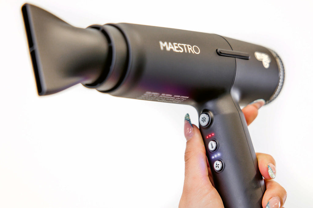ETI Maestro Haartrockner Schwarz 1650-2000W, 298g – Ansicht 5