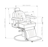 Comair Herren-Bedienstuhl Hamburg Deluxe Schwarz – Friseuroutlet