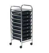 Comair Friseur Arbeitswagen Storage Schwarz – Ansicht 2