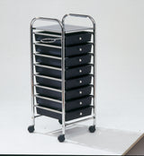 Comair Friseur Arbeitswagen Storage Schwarz
