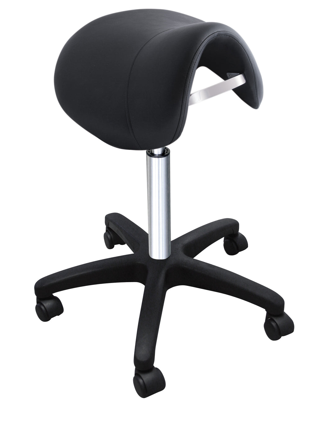 Comair Rollhocker Fortuna höhenverstellbar - Schwarz – Friseuroutlet
