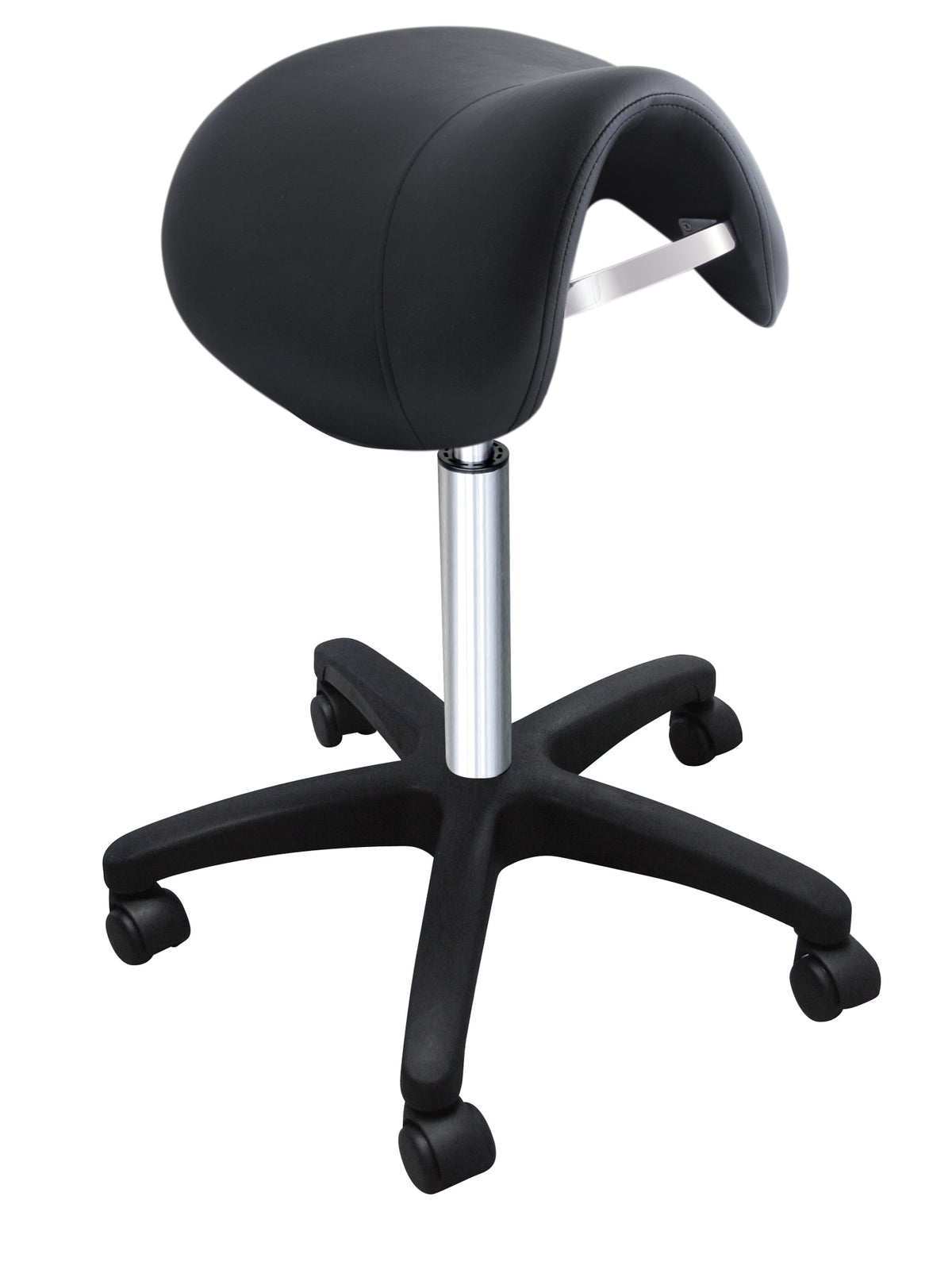 Comair Rollhocker Fortuna höhenverstellbar - Schwarz – Friseuroutlet