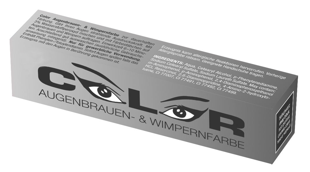 Color AWF tiefschwarz 15 ml Augenbrauen- – Friseuroutlet