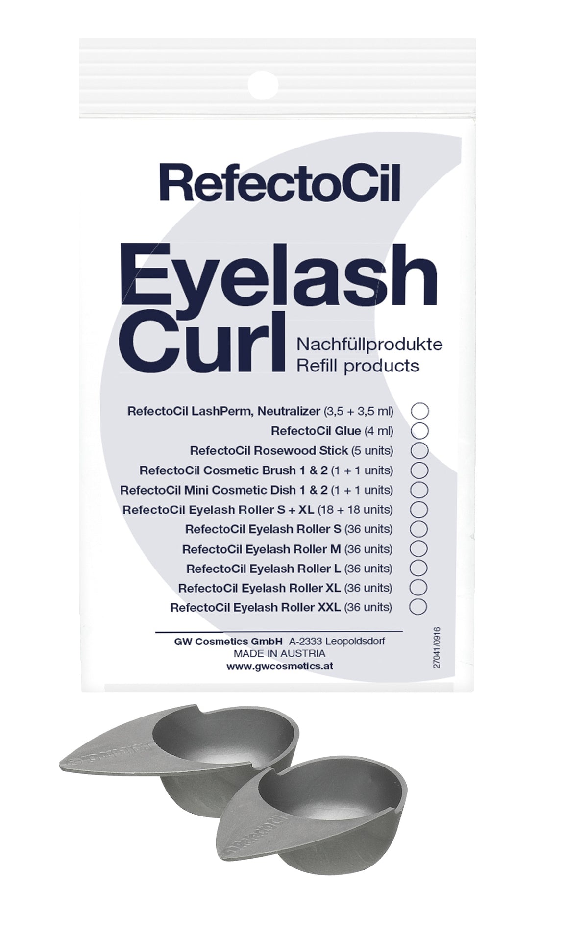 RefectoCil Eyelash Curl Refill Mini Dish