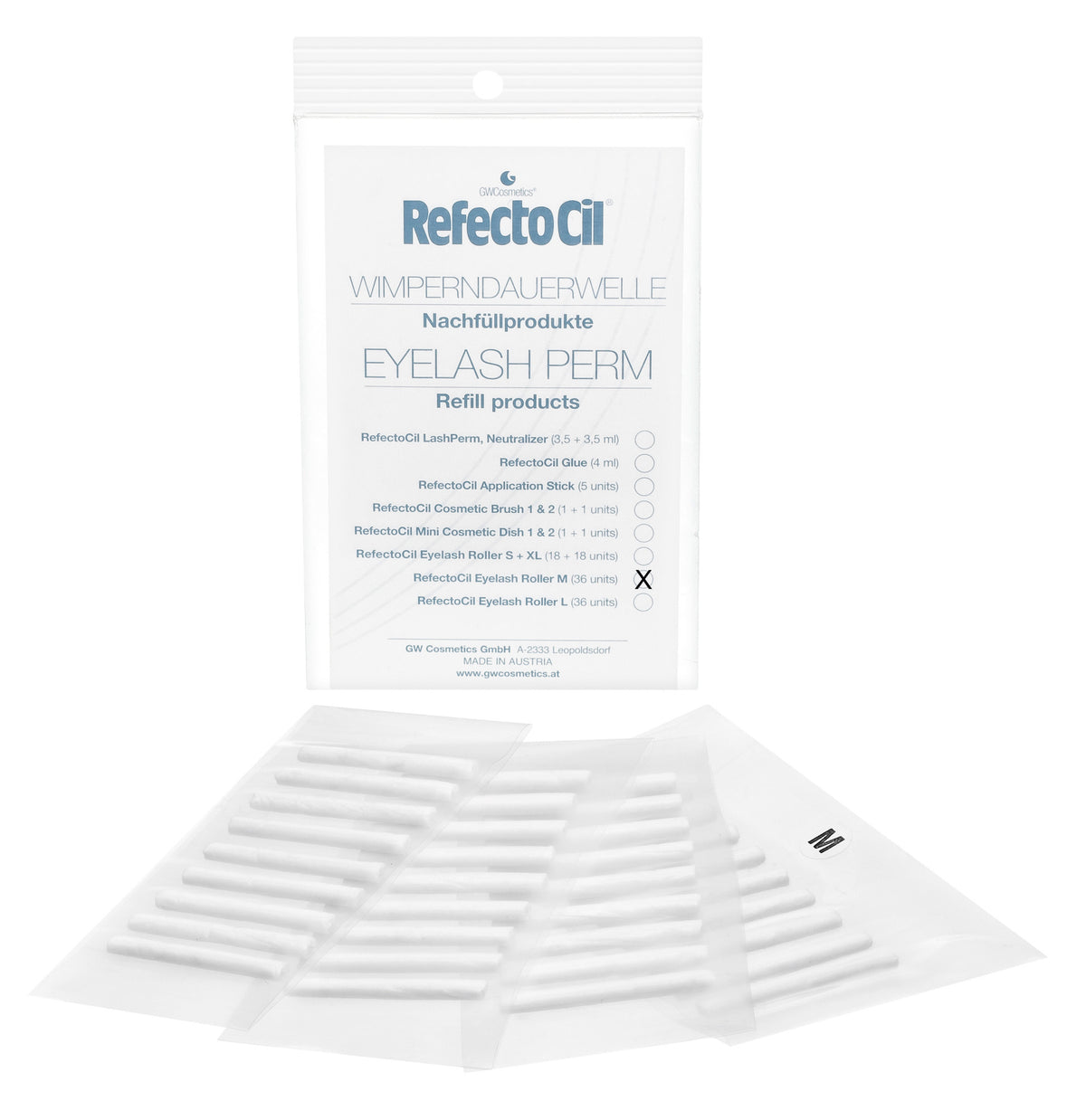 RefectoCil Eyelash M Curl Refill Roller – Friseuroutlet