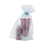 Comair Organzabeutel Transparent Silber 15x20cm - 25 Stück