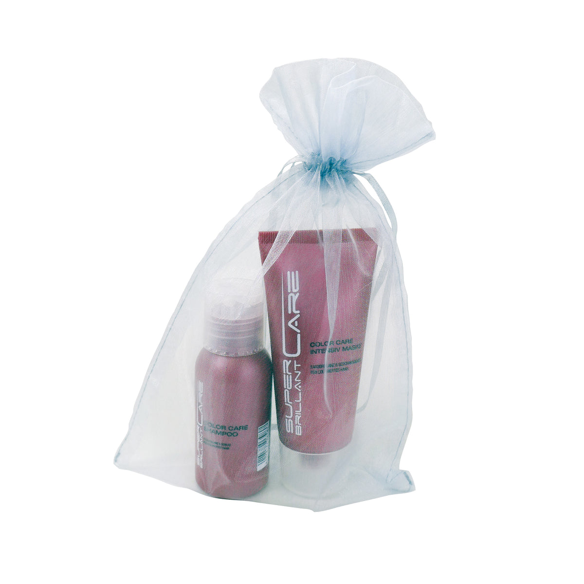 Comair Organzabeutel Transparent Silber 15x20cm - 25 Stück
