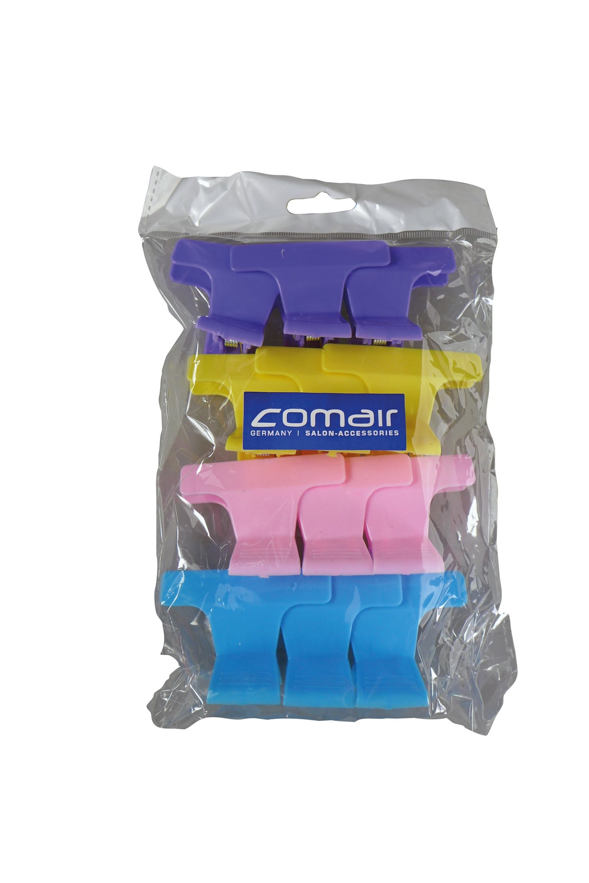 Comair Abteilklammern, 12er, bunt, Plastik – Ansicht 6