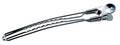 Comair Haarschneideklammern Chrom Clips 10er 12,5 cm
