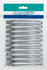 Comair Haarschneideklammern Chrom Clips 10er 12,5 cm – Ansicht 2