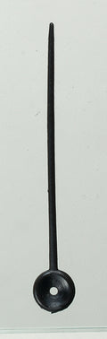 Comair Plastikstecker – 100 Stück, schwarz, 7,3 cm