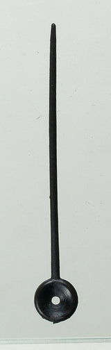 Comair Plastikstecker – 100 Stück, schwarz, 7,3 cm