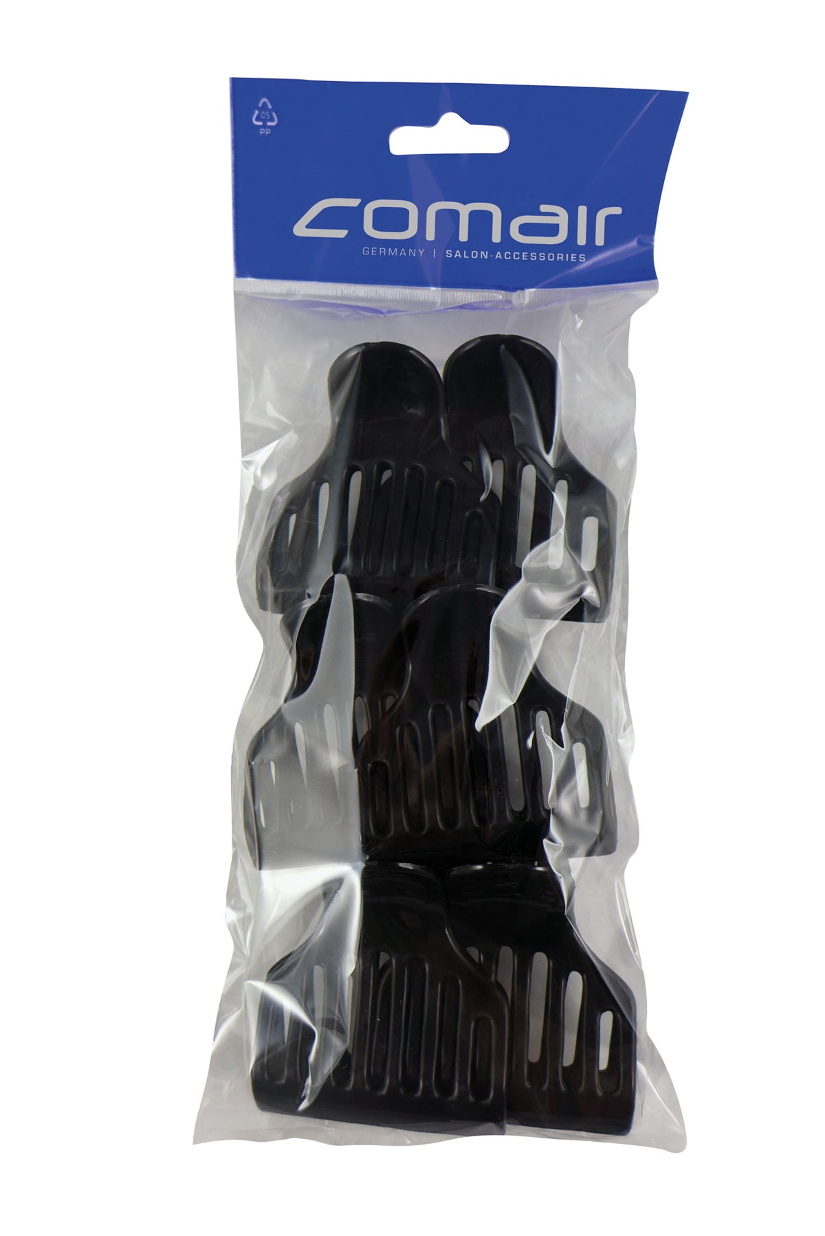 Comair Abteilklammer Butterfly 6 Stück Schwarz