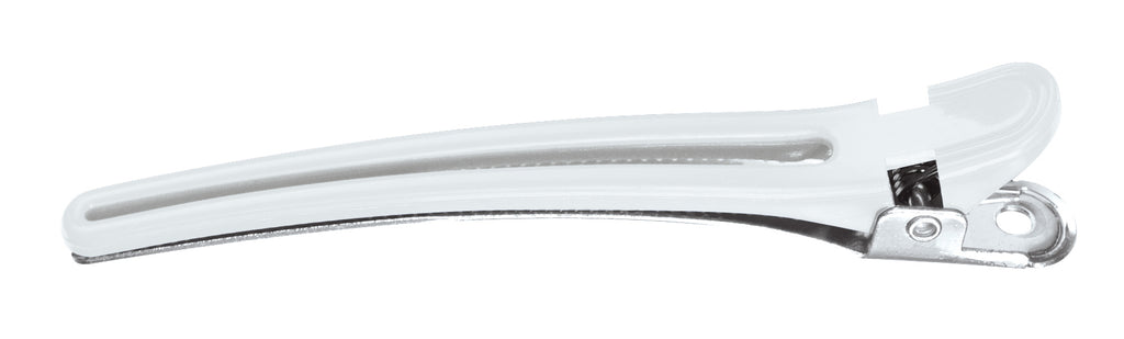 Comair Hair-Clips Combi weiß 10er Karte, 95 mm – Ansicht 2