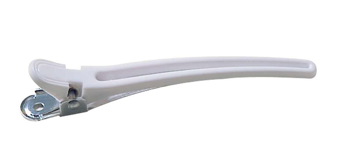 Comair Hair-Clips Combi weiß 10er Karte, 95 mm