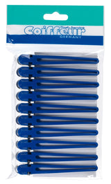 Comair Hair-Clips Combi blau 10er Karte, 95 mm – Ansicht 2