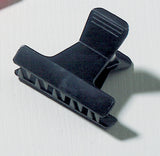Comair Abteilklammern 12er, Plastik, schwarz