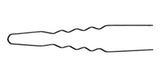 Comair Lockennadeln dünn, schwarz, 50er Beutel, 65x0,55 mm