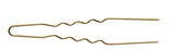 Comair Lockennadeln dünn gold, 50 Stück, 65 x 0,55 mm