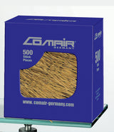 Comair Lockennadeln dünn gold, 50 Stück, 65 x 0,55 mm – Ansicht 2
