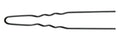 Comair Lockennadeln, dick, 50er Beutel, 75x1,10 mm, schwarz