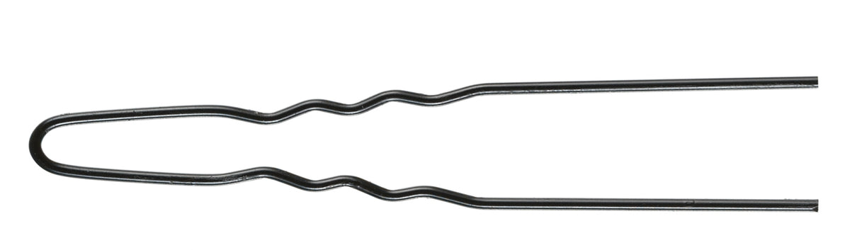 Comair Lockennadeln, dick, 50er Beutel, 75x1,10 mm, schwarz