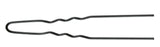 Comair Lockennadeln, dick, 50er Beutel, 75x1,10 mm, schwarz