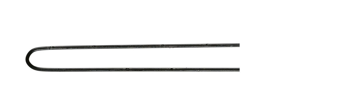 Comair Postichenadeln glatt schwarz 45 x 0,8 mm (50 Stück)