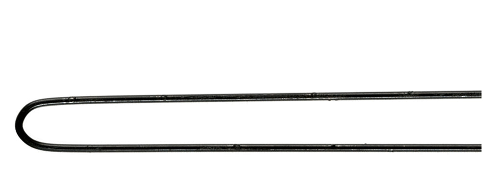 Comair Postichenadeln glatt schwarz 45 x 0,8 mm (50 Stück) – Ansicht 2