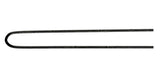 Comair Postichenadeln glatt schwarz 45 x 0,8 mm (50 Stück) – Ansicht 2